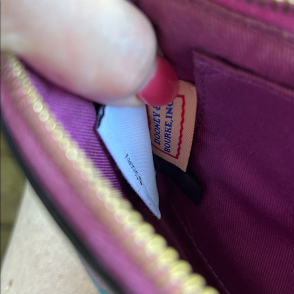 Dooney & Bourke x Disney Parks It's a small world collab wristlet bag authentic - Picture 10 of 12